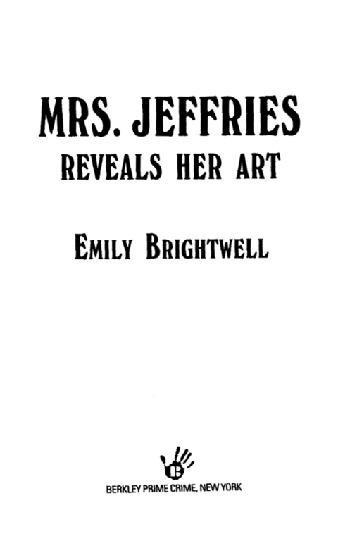 Cover image for book Mrs. Jeffries Reveals Her Art