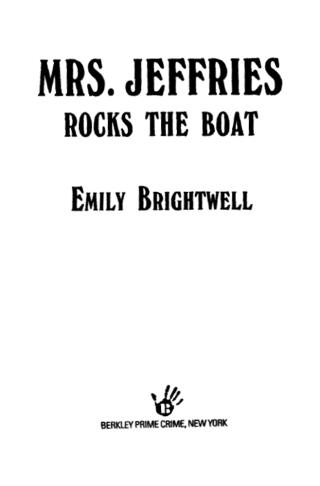 Mrs. Jeffries Rocks the Boat