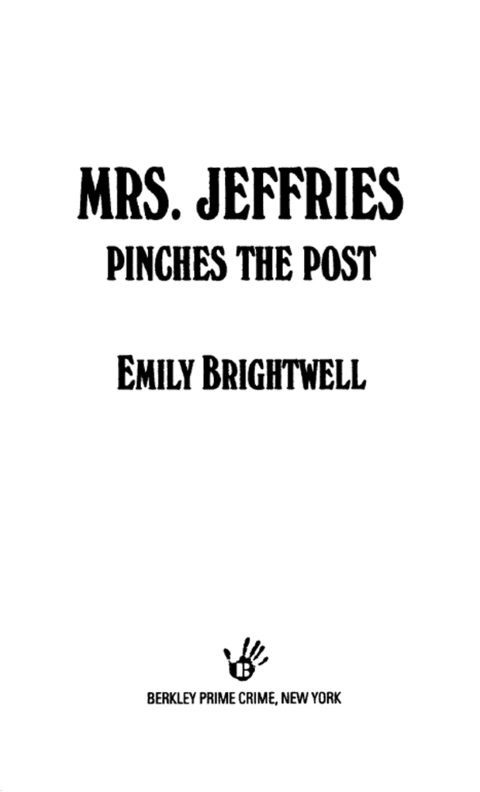 Cover image for book Mrs. Jeffries Pinches the Post