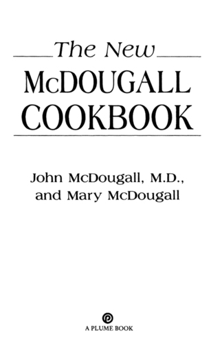 The New McDougall Cookbook