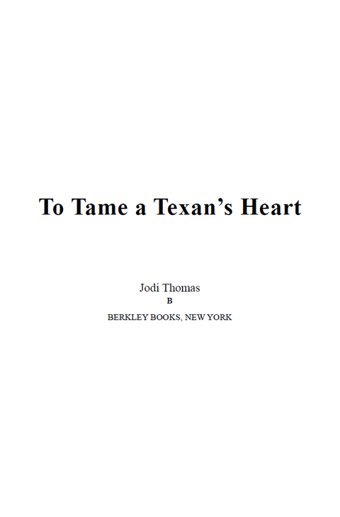 Cover image for book To Tame a Texan's Heart