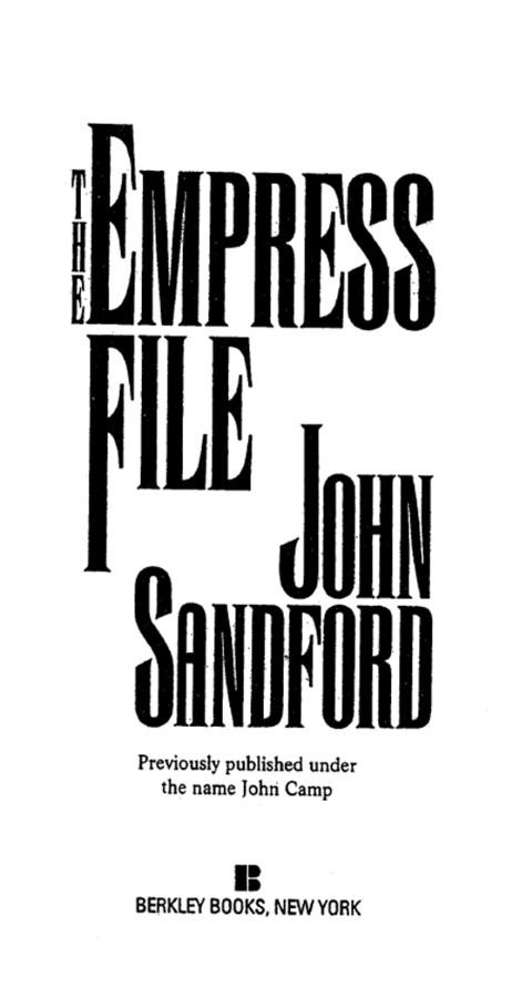 Cover image for book The Empress File