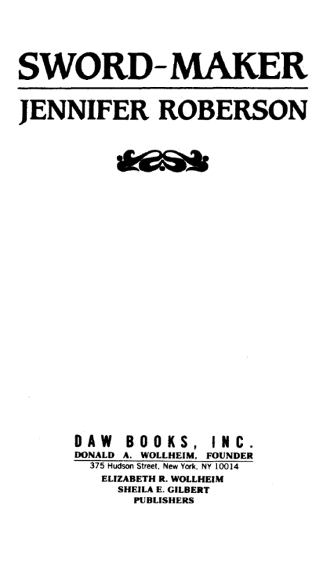 Cover image for book Sword-Maker