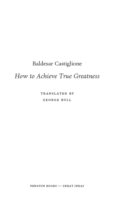 Cover image for book How to Achieve True Greatness