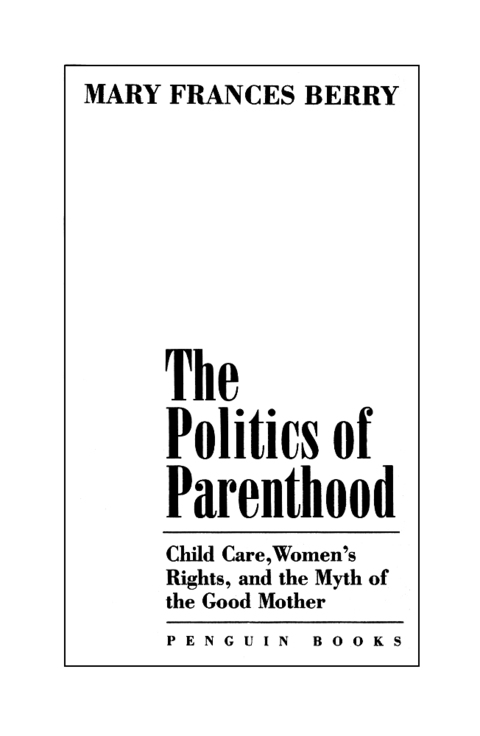 Cover image for book The Politics of Parenthood