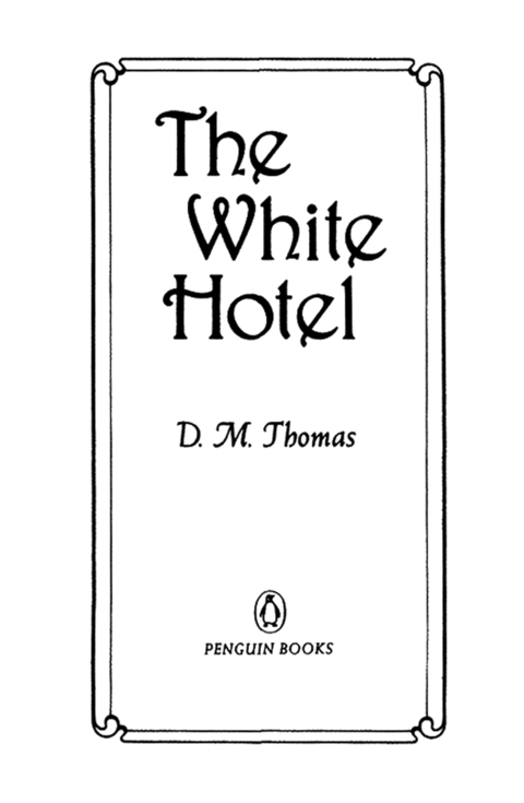 Cover image for book The White Hotel