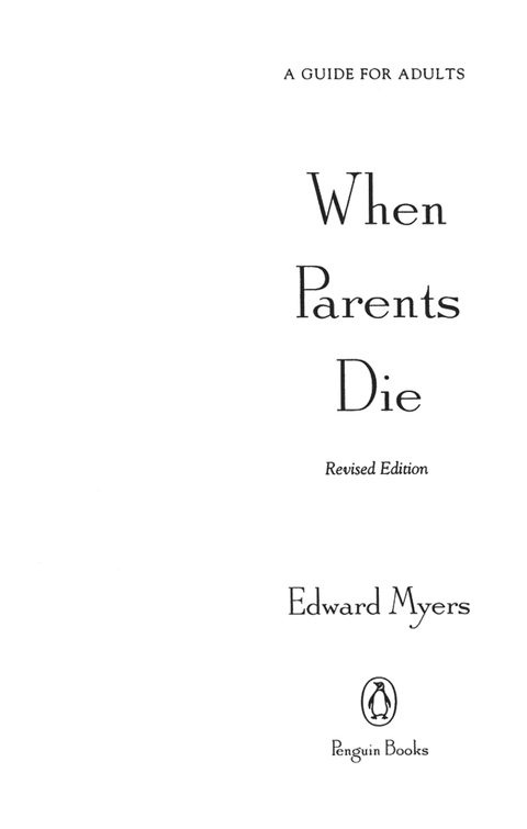 Cover image for book When Parents Die