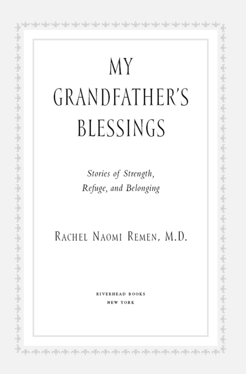 Cover image for book My Grandfather's Blessings