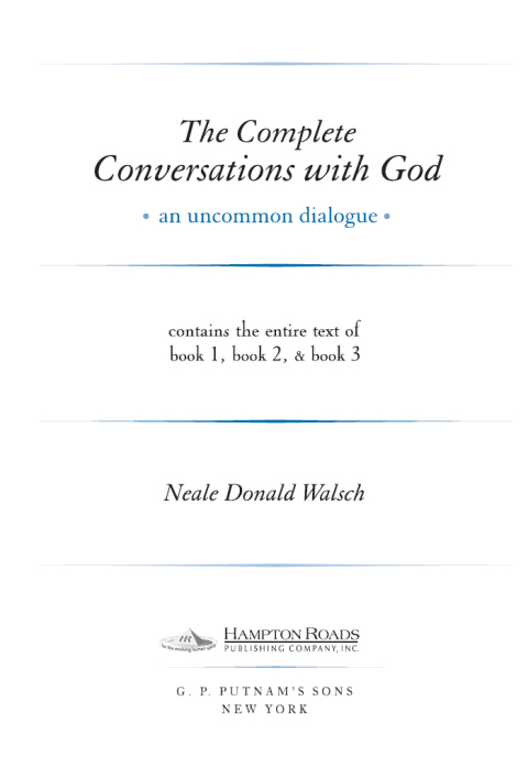 Cover image for book The Complete Conversations with God