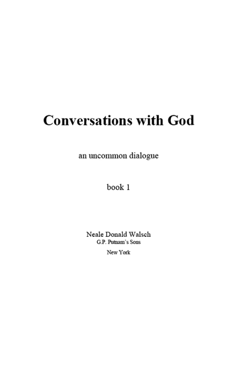 Cover image for book Conversations with God