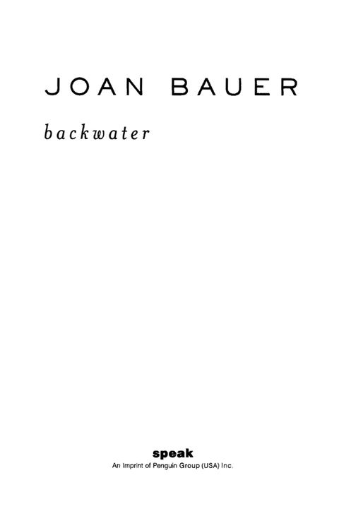 Cover image for book Backwater