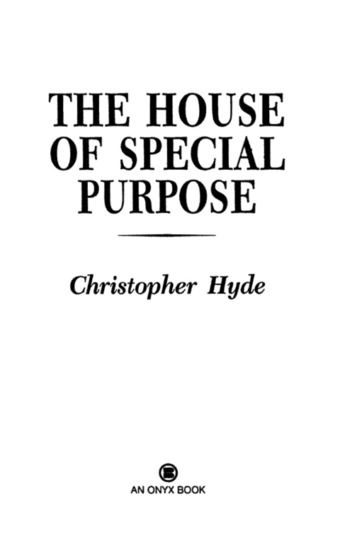 Cover image for book The House of Special Purpose