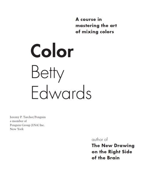 Cover image for book Color