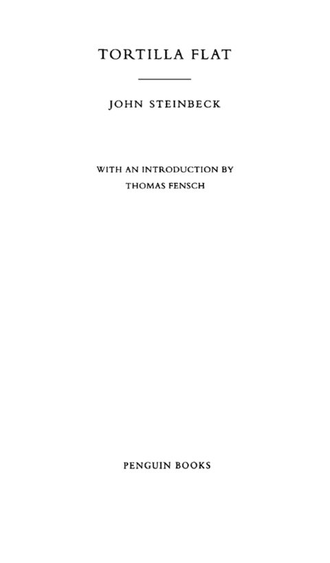 Cover image for book Tortilla Flat