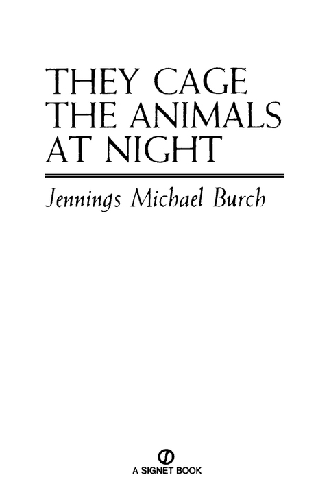 Cover image for book They Cage the Animals at Night