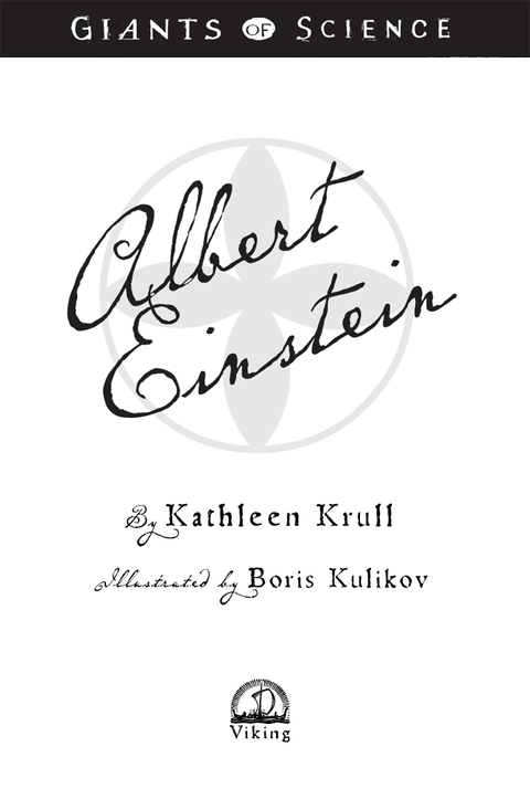 Cover image for book Albert Einstein