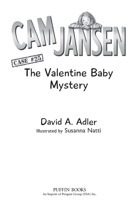 Cover image for book Cam Jansen: Cam Jansen and the Valentine Baby Mystery #25