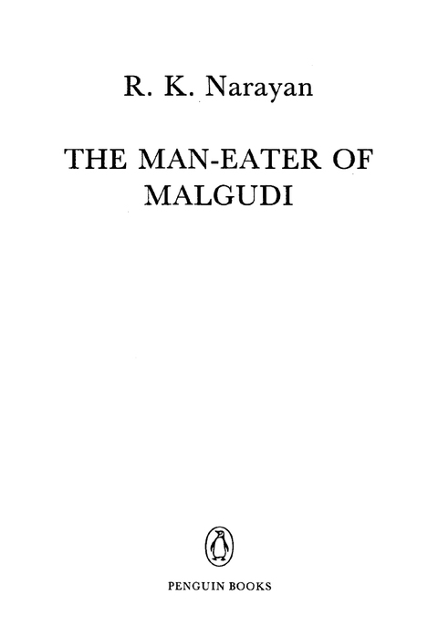 Cover image for book The Man-Eater of Malgudi