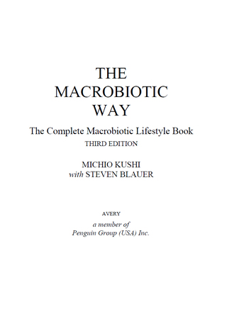 The Macrobiotic Way