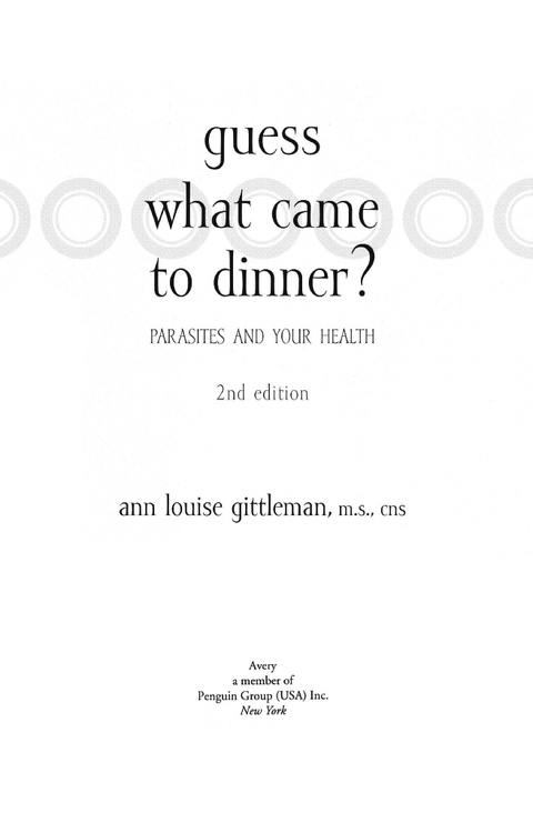 Cover image for book Guess What Came to Dinner?