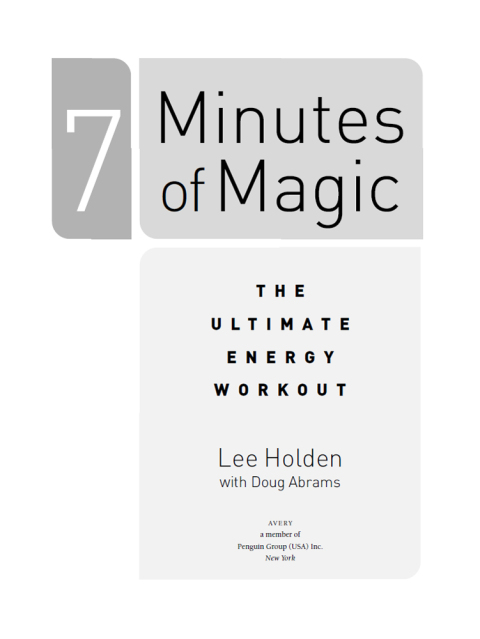 Cover image for book 7 Minutes of Magic