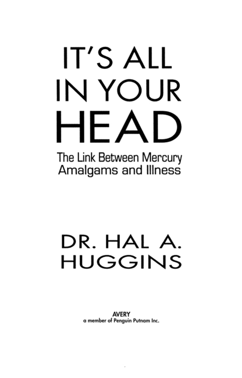 Cover image for book It's All in Your Head