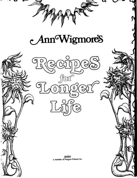 Cover image for book Recipes for Longer Life