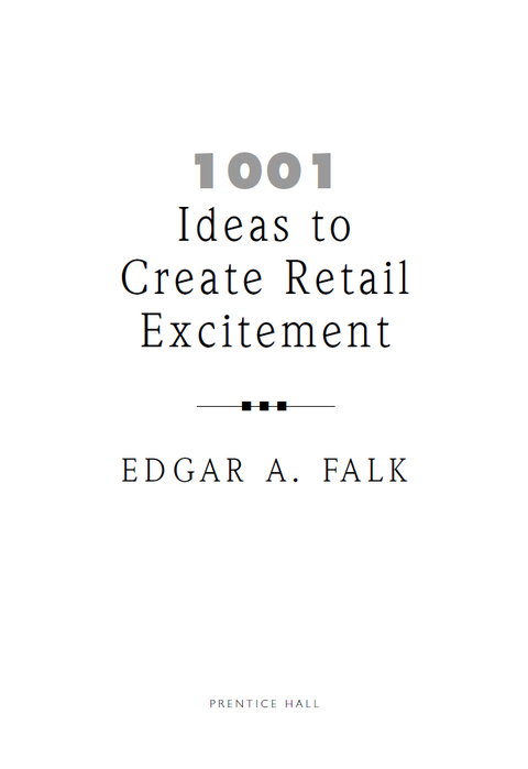 Cover image for book 1001 Ideas to Create Retail Excitement