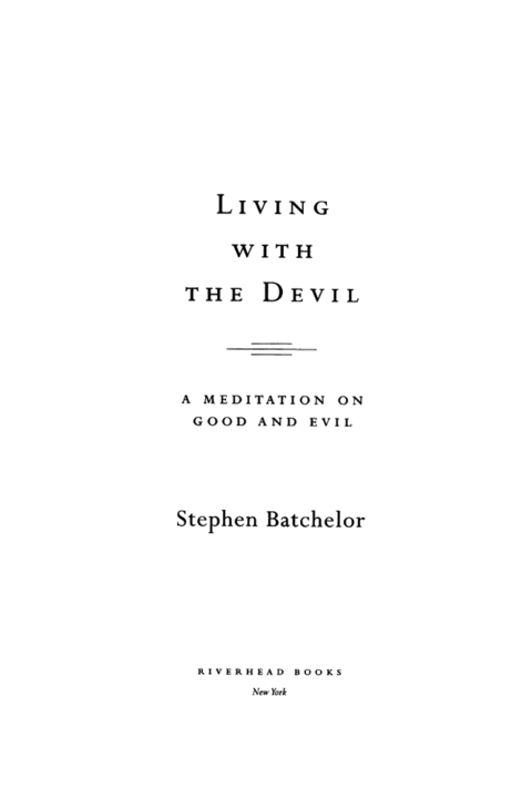 Cover image for book Living with the Devil
