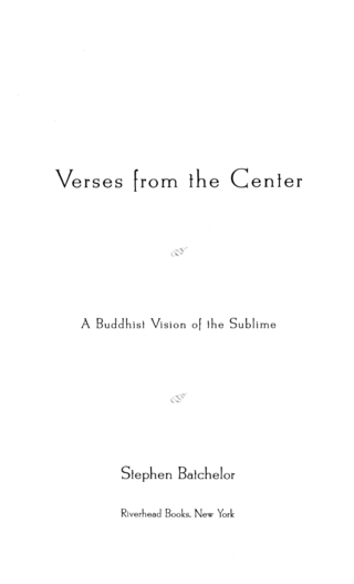 Verses from the Center