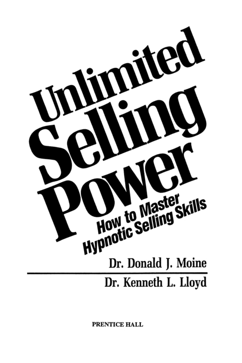 Cover image for book Unlimited Selling Power
