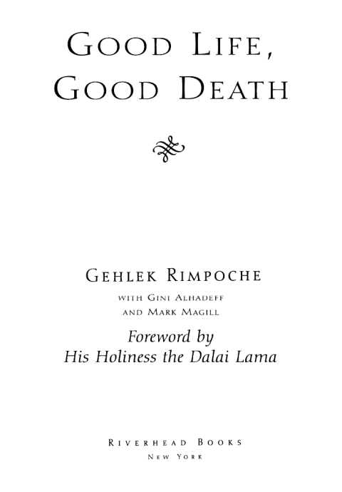 Cover image for book Good Life, Good Death