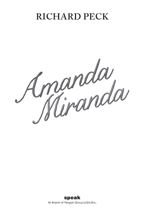 Cover image for book Amanda/Miranda