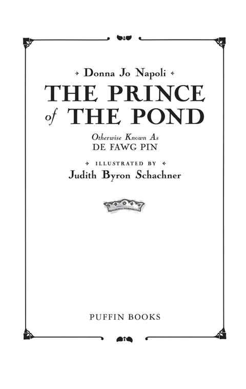 Cover image for book The Prince of the Pond