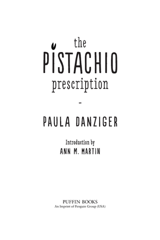 The Pistachio Prescription