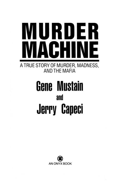 Cover image for book Murder Machine