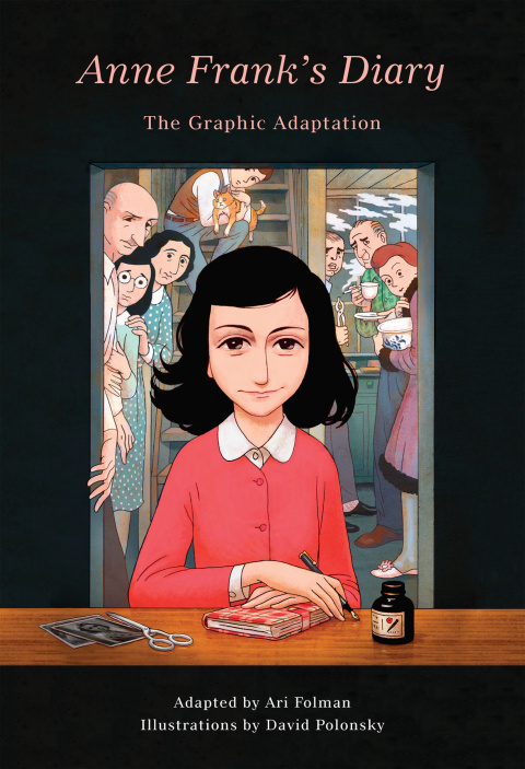 Cover image for book Anne Frank's Diary: The Graphic Adaptation