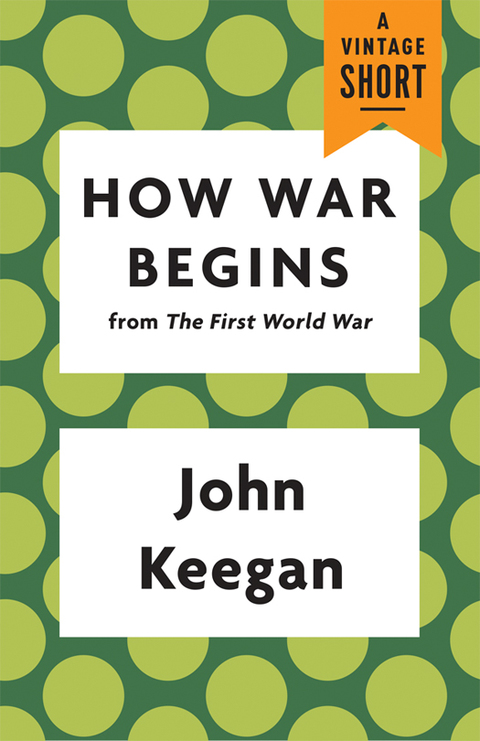 Cover image for book How War Begins