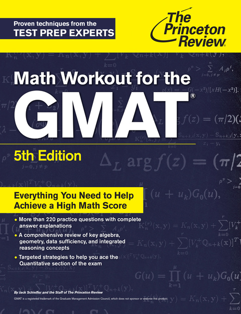 Cover image for book Math Workout for the GMAT, 5th Edition