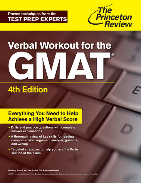 Cover image for book Verbal Workout for the GMAT, 4th Edition
