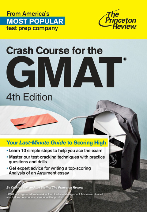 Cover image for book Crash Course for the GMAT, 4th Edition