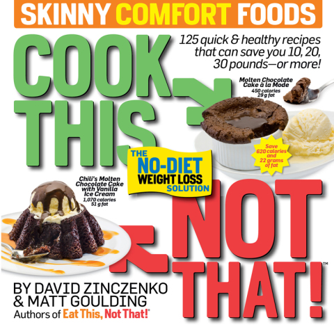 Cover image for book Cook This, Not That! Skinny Comfort Foods