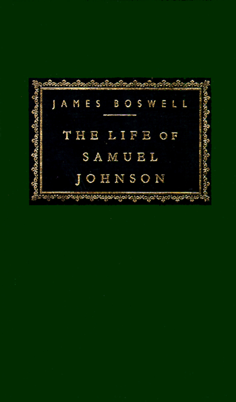 Cover image for book The Life of Samuel Johnson