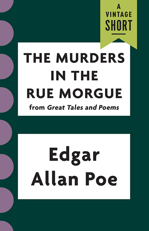 Cover image for book The Murders in the Rue Morgue