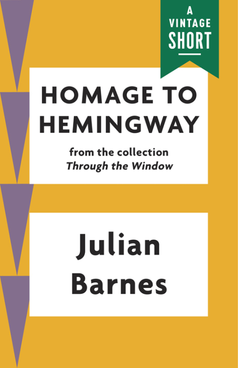 Cover image for book Homage to Hemingway
