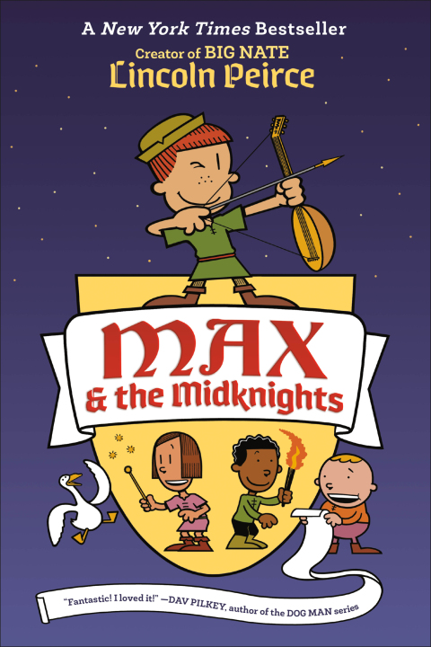 Cover image for book Max and the Midknights