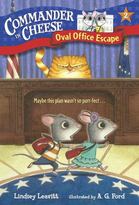 Cover image for book Commander in Cheese #2: Oval Office Escape