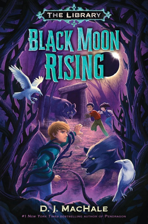 Cover image for book Black Moon Rising (The Library Book 2)