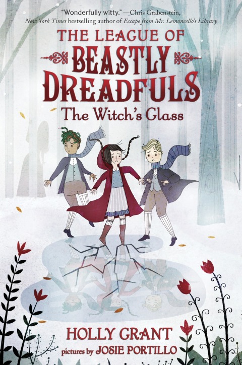 Cover image for book League of Beastly Dreadfuls #3: The Witch's Glass
