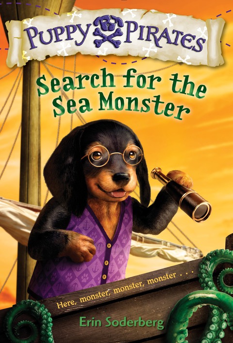 Cover image for book Puppy Pirates #5: Search for the Sea Monster